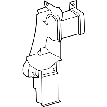 Mercedes-Benz 202-520-05-04 Air Inlet