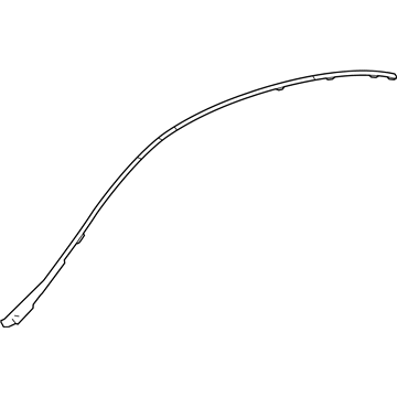 Mercedes-Benz 221-690-09-79 Roof Molding