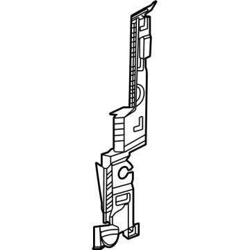 Mercedes-Benz 254-505-01-00 Side Baffle