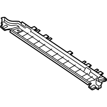 Mercedes-Benz 254-505-00-00 Upper Baffle