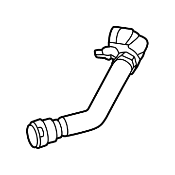 Mercedes-Benz 254-501-08-01 Reservoir Hose