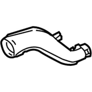 Mercedes-Benz 207-832-00-45 Lower Duct