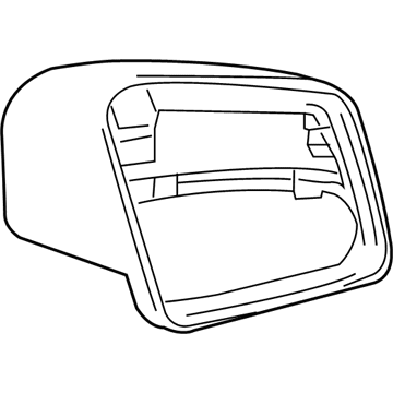 2006 Mercedes-Benz ML350 Mirror Cover - 164-810-02-64-8474