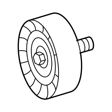 2006 Mercedes-Benz CLS55 AMG Idler Pulley - 156-202-08-19