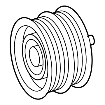 Mercedes-Benz 113-202-04-19 Serpentine Idler Pulley