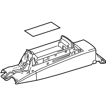 Mercedes-Benz 216-680-01-50-7J17 Console