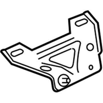 Mercedes-Benz 176-810-00-31 Assist Strap Front Bracket