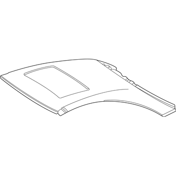 Mercedes-Benz 215-650-06-09 Roof Panel