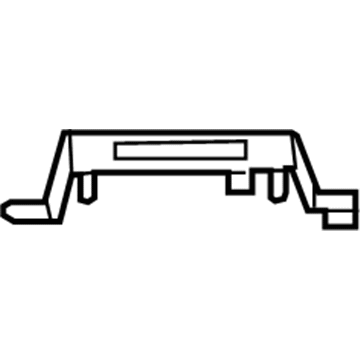 Mercedes-Benz 166-545-17-40 Control Module Bracket