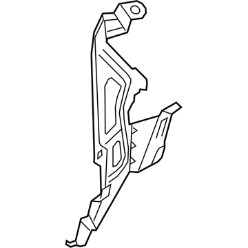 Mercedes-Benz 166-545-40-40 Control Module Bracket