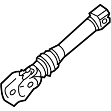 Mercedes-Benz CLS550 Steering Shaft - 204-462-02-78