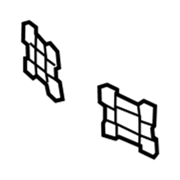 Mercedes-Benz 171-885-03-11 Energy Absorber Plate