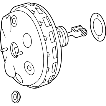 2011 Mercedes-Benz E550 Brake Booster - 212-430-15-30