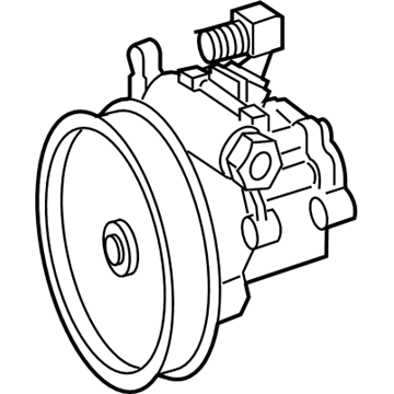 2006 Mercedes-Benz ML350 Power Steering Pump - 004-466-85-01-87