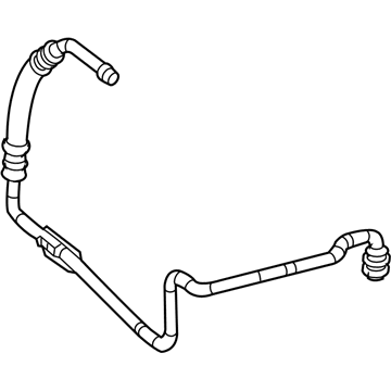 Mercedes-Benz 164-460-15-24 Cooling Pipe