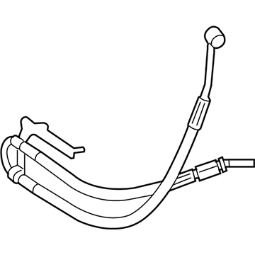 2009 Mercedes-Benz ML550 Power Steering Hose - 251-460-34-24