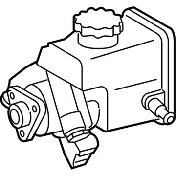 Mercedes-Benz E320 Power Steering Pump - 004-466-20-01-80