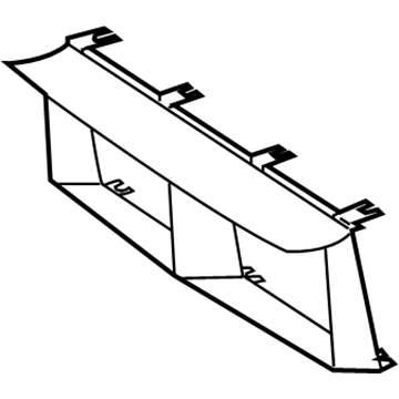 Mercedes-Benz 220-505-03-30 Air Baffle