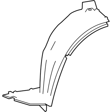 Mercedes-Benz 251-880-27-05 Fender Liner