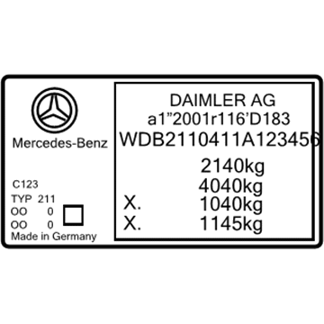 Mercedes-Benz 007-817-11-20-26