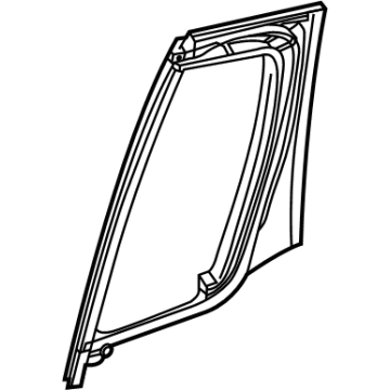 Mercedes-Benz 247-730-91-03 SIDE WINDOW, FIXED