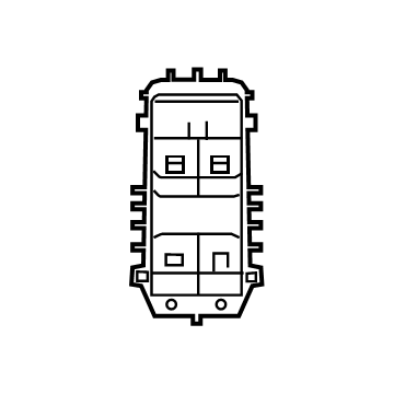 2017 Mercedes-Benz S550 Window Switch - 222-905-19-05-8R73
