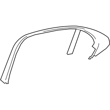 Mercedes-Benz 222-730-99-01-9051 Window Trim