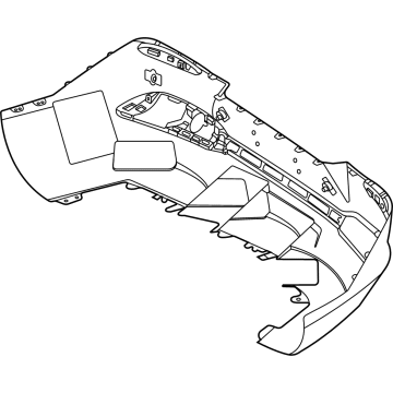 Mercedes-Benz 296-885-22-01 Valance Panel