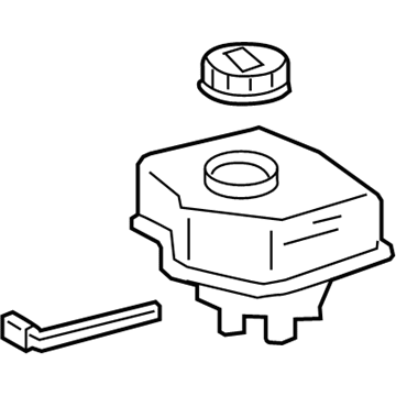 Mercedes-Benz G63 AMG Brake Master Cylinder Reservoir - 167-430-12-00