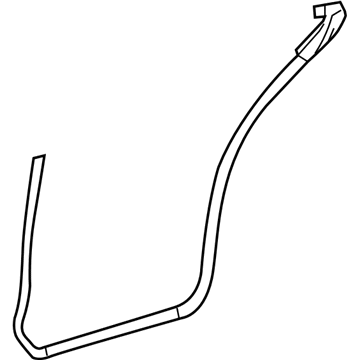 Mercedes-Benz 219-737-01-30 Weatherstrip