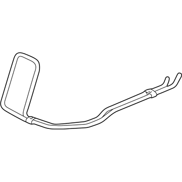 Mercedes-Benz 170-460-06-24 Oil Cooler Hose