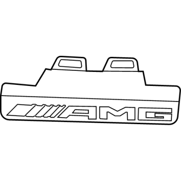 Mercedes-Benz 247-817-40-00 Nameplate