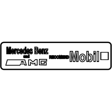 Mercedes-Benz 004-584-94-38 Label