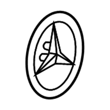 Mercedes-Benz 230-758-00-58 Emblem