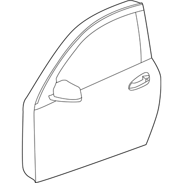 Mercedes-Benz 204-720-10-05-64 Door Shell