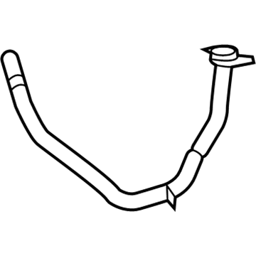 2016 Mercedes-Benz C63 AMG Radiator Hose - 205-501-40-91