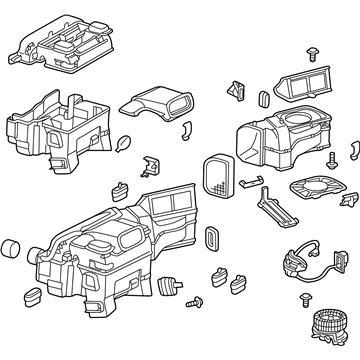 Mercedes-Benz 202-830-33-62 Heater Assembly