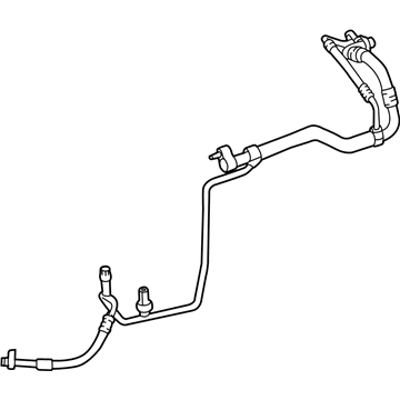 2016 Mercedes-Benz GL63 AMG A/C Hose - 166-830-03-00