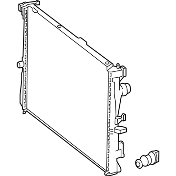 Mercedes-Benz 099-500-22-03 Radiator