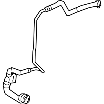 Mercedes-Benz 222-500-92-72 Lower Hose