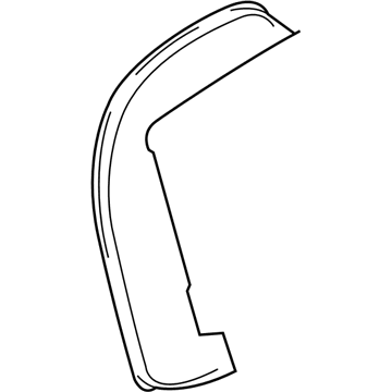 2008 Mercedes-Benz GL450 Weather Strip - 164-740-13-78