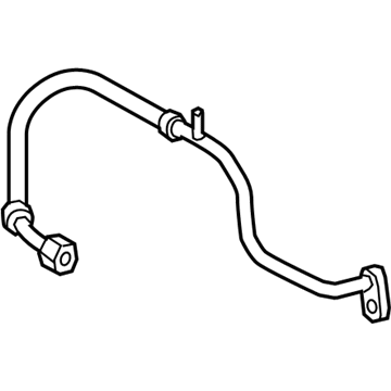 Mercedes-Benz G550 A/C Hose - 463-830-61-00