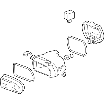 1997 Mercedes-Benz E320 Daytime Running Lights - 210-820-01-56