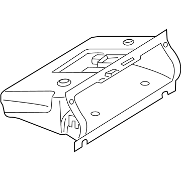 Mercedes-Benz 215-680-11-91 Glove Box