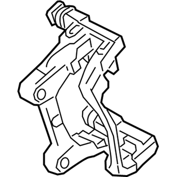 Mercedes-Benz 247-423-24-00-64 Caliper Mount