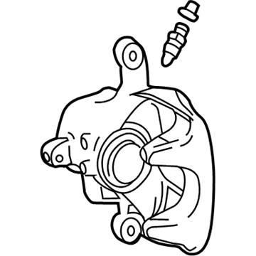 2023 Mercedes-Benz GLA250 Brake Caliper - 247-423-22-00