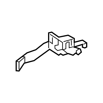 Mercedes-Benz 247-546-13-00 Sensor Harness Lower Bracket