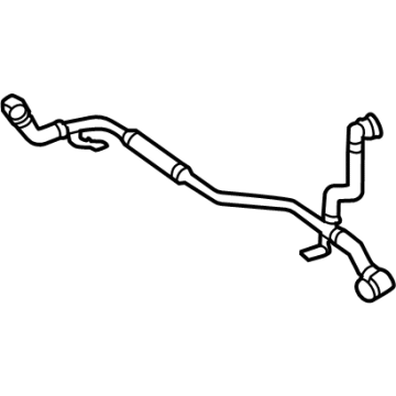 2023 Mercedes-Benz S580e Radiator Hose - 223-501-80-01