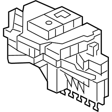 Mercedes-Benz 463-540-76-12-64 Fuse Box