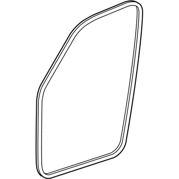 Mercedes-Benz 166-697-00-51-8P54 Surround Weatherstrip